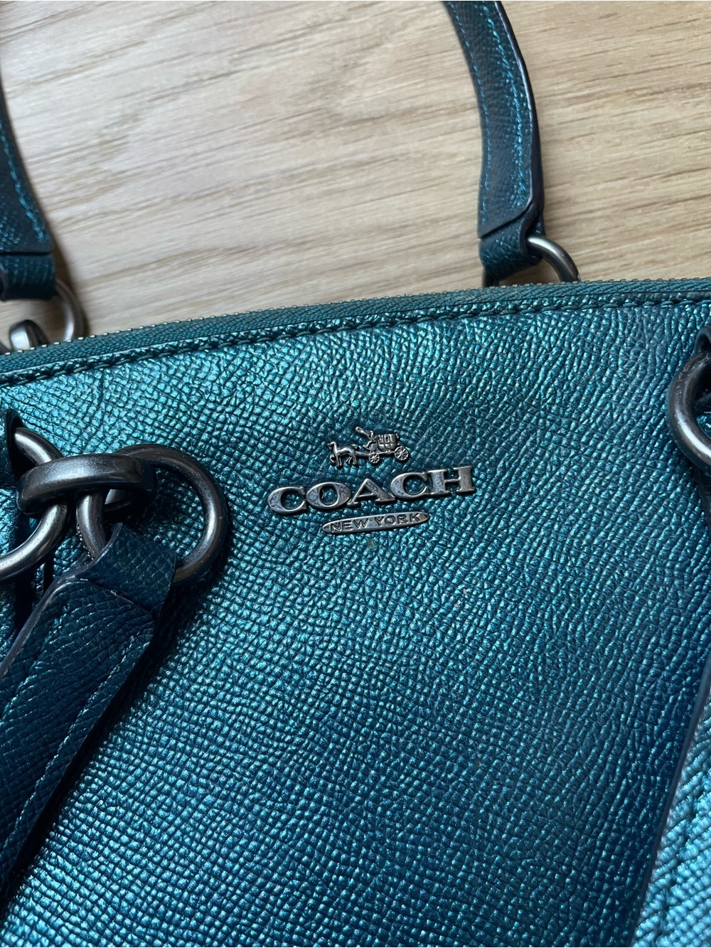 Coach Mini Christie Carryall Purse - Picture 3 of 10